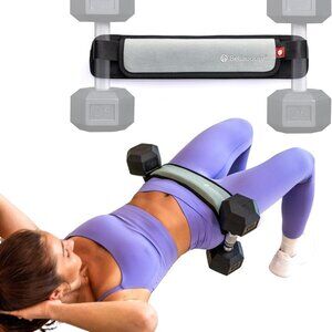 Gray Hip Thrust Belt